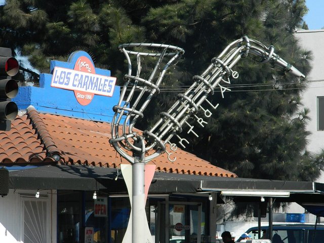 Historical jazz landmark marker on Central Avenue in Los Angeles, honoring the street's legacy as the heart of Black music culture in Southern California