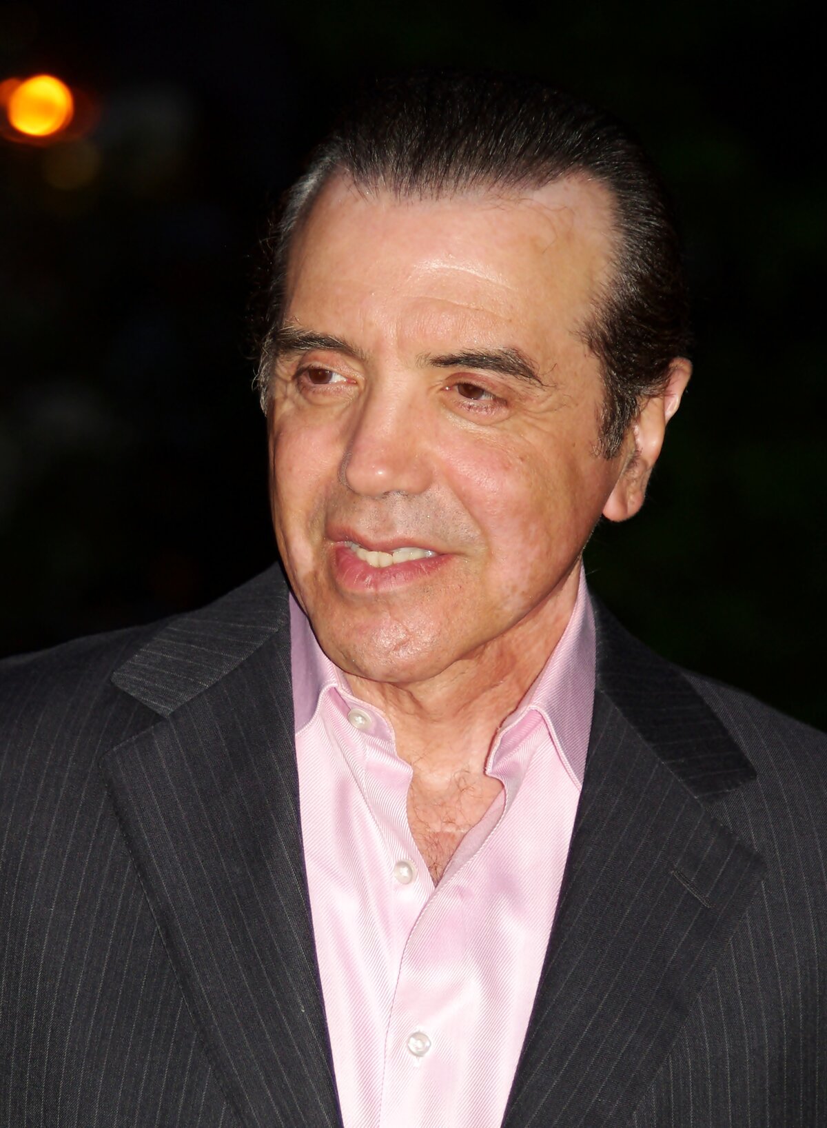 Portrait of actor Chazz Palminteri at an event