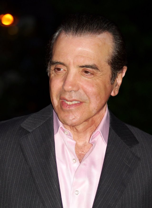 Portrait of actor Chazz Palminteri at an event