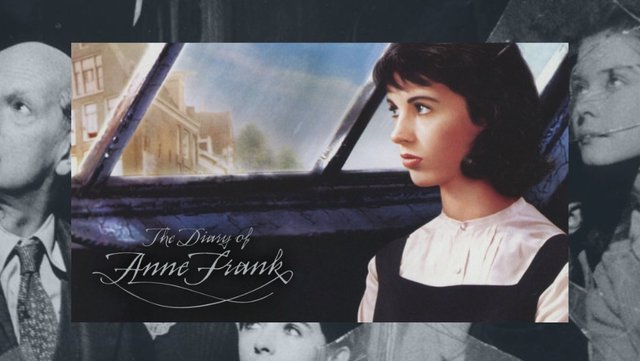 Promotional artwork for the Teicholz Film Series screening of The Diary of Anne Frank
