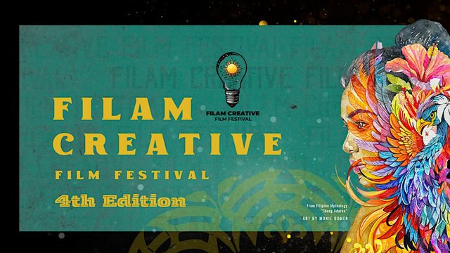 Promotional artwork for the fourth FilAm Creative Film Festival at Cal State LA