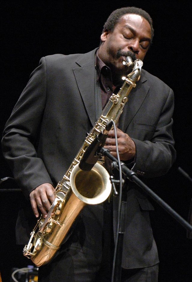 Saxophonist David Murray in a portrait photo