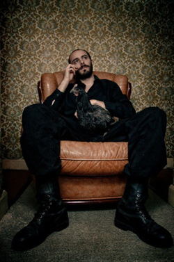 Igorrr performing live on stage, the French project known for blending metal, breakcore and baroque samples