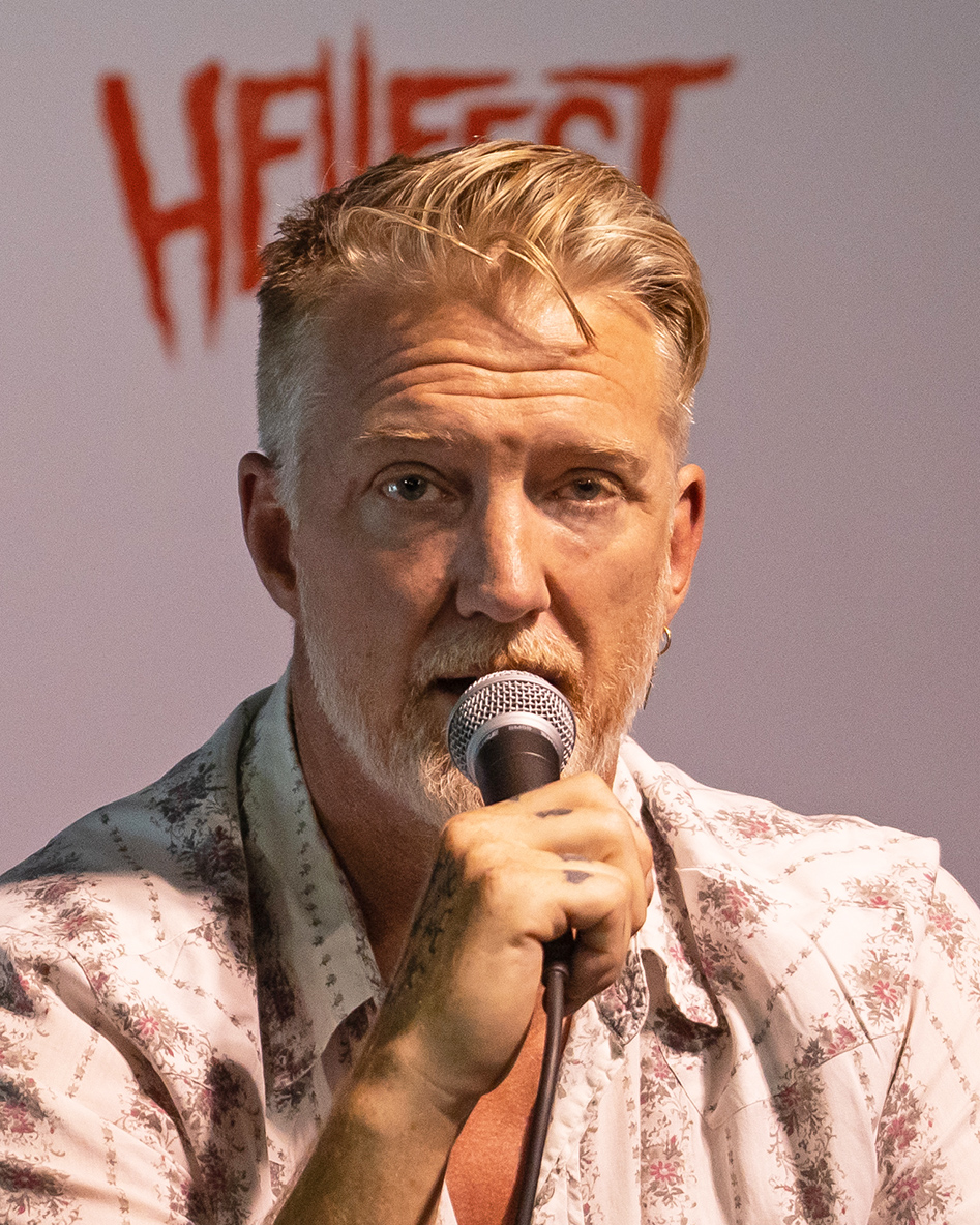 Josh Homme performing