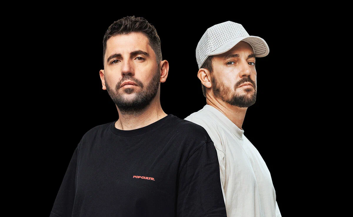 Press portrait of Dimitri Vegas & Like Mike