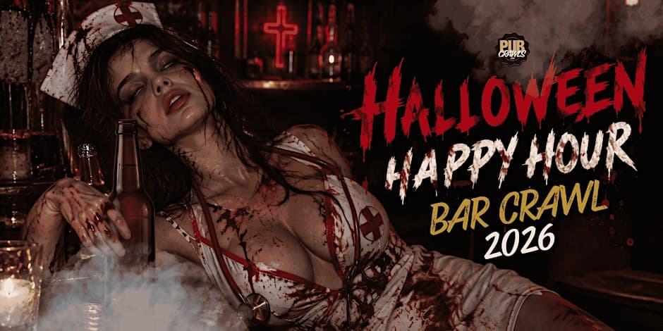 Promotional image for Hollywood Halloween Bar Crawl